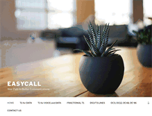 Tablet Screenshot of easycall.net