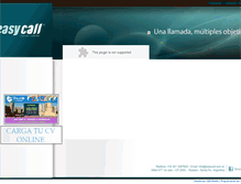 Tablet Screenshot of easycall.com.ar